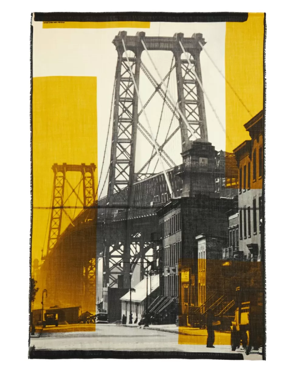 Faliero Sarti Sciarpe Uomo>Sciarpa In Collaborazione Con The New York Public Library - Brooklyn