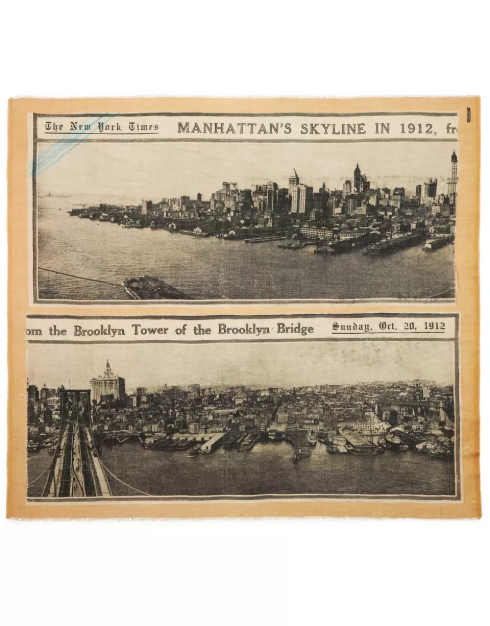 Faliero Sarti Sciarpe>Sciarpa In Collaborazione Con The New York Public Library - Manhattan