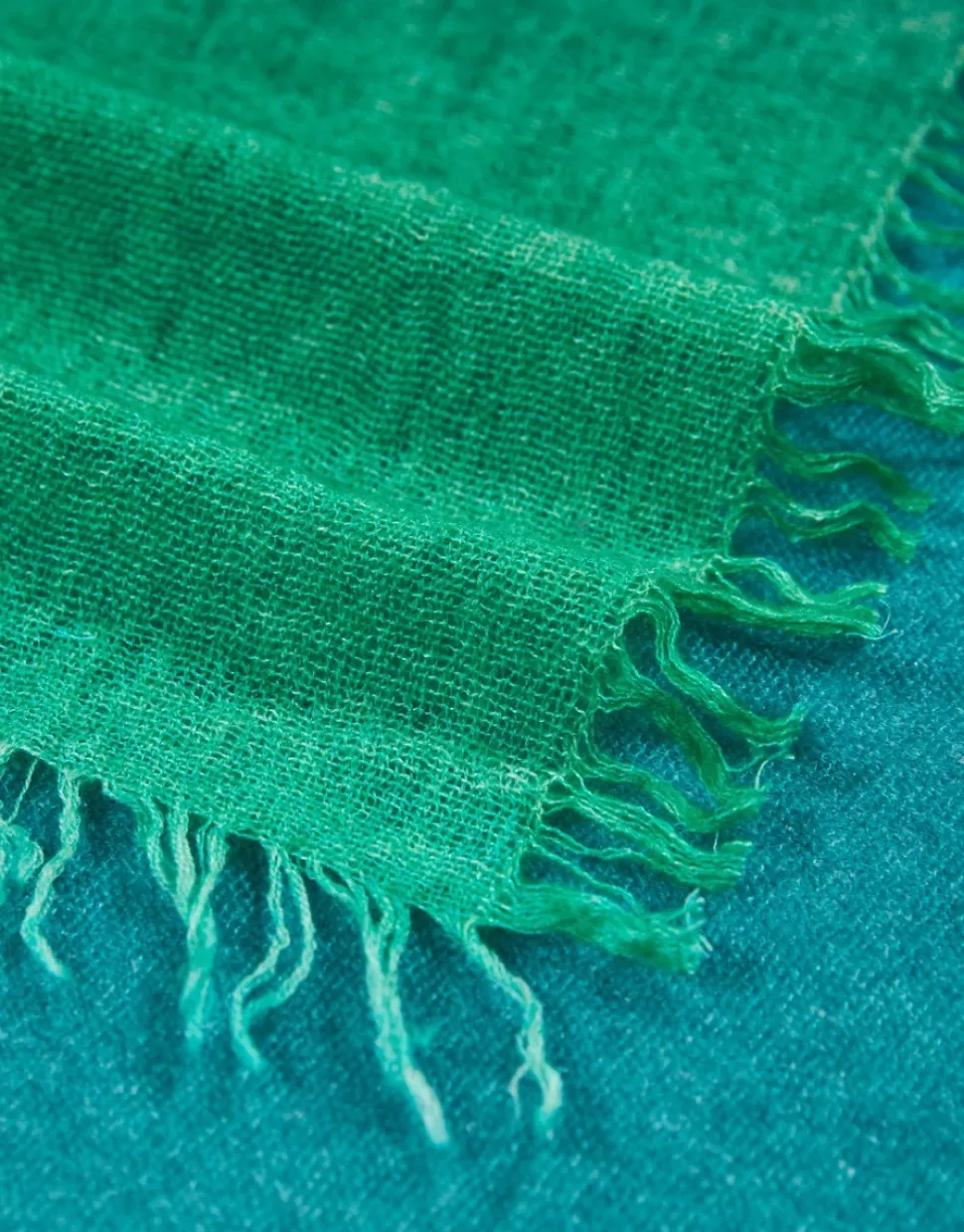 Faliero Sarti Sciarpe>Sciarpa Quadrata In Misto Cashmere Seta E Lana Vergine Degrade - Kia