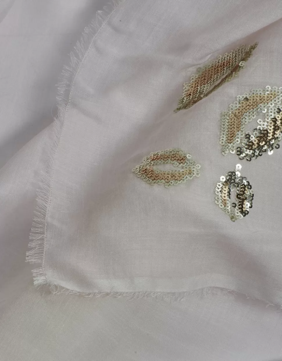 Faliero Sarti Sciarpe Donna>Stola Con Dettagli In Pailettes - Kiss