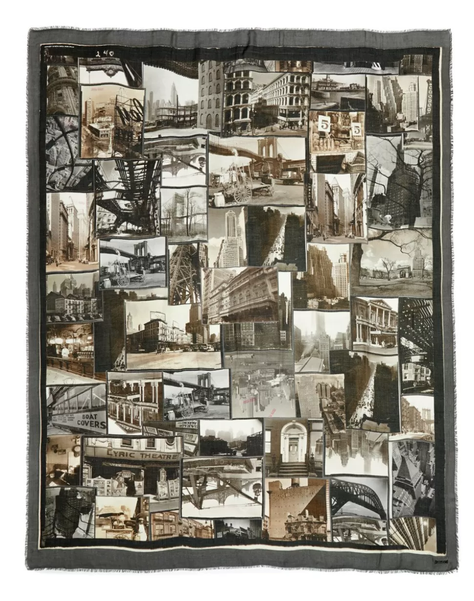 Faliero Sarti Sciarpe Uomo>Stola In Collaborazione Con The New York Public Library - Big Roll