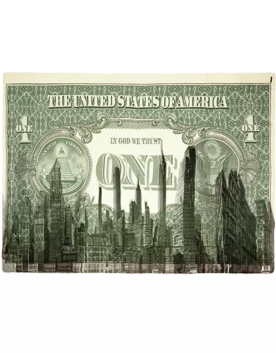 Faliero Sarti Sciarpe>Stola In Collaborazione Con The New York Public Library - Dollaro