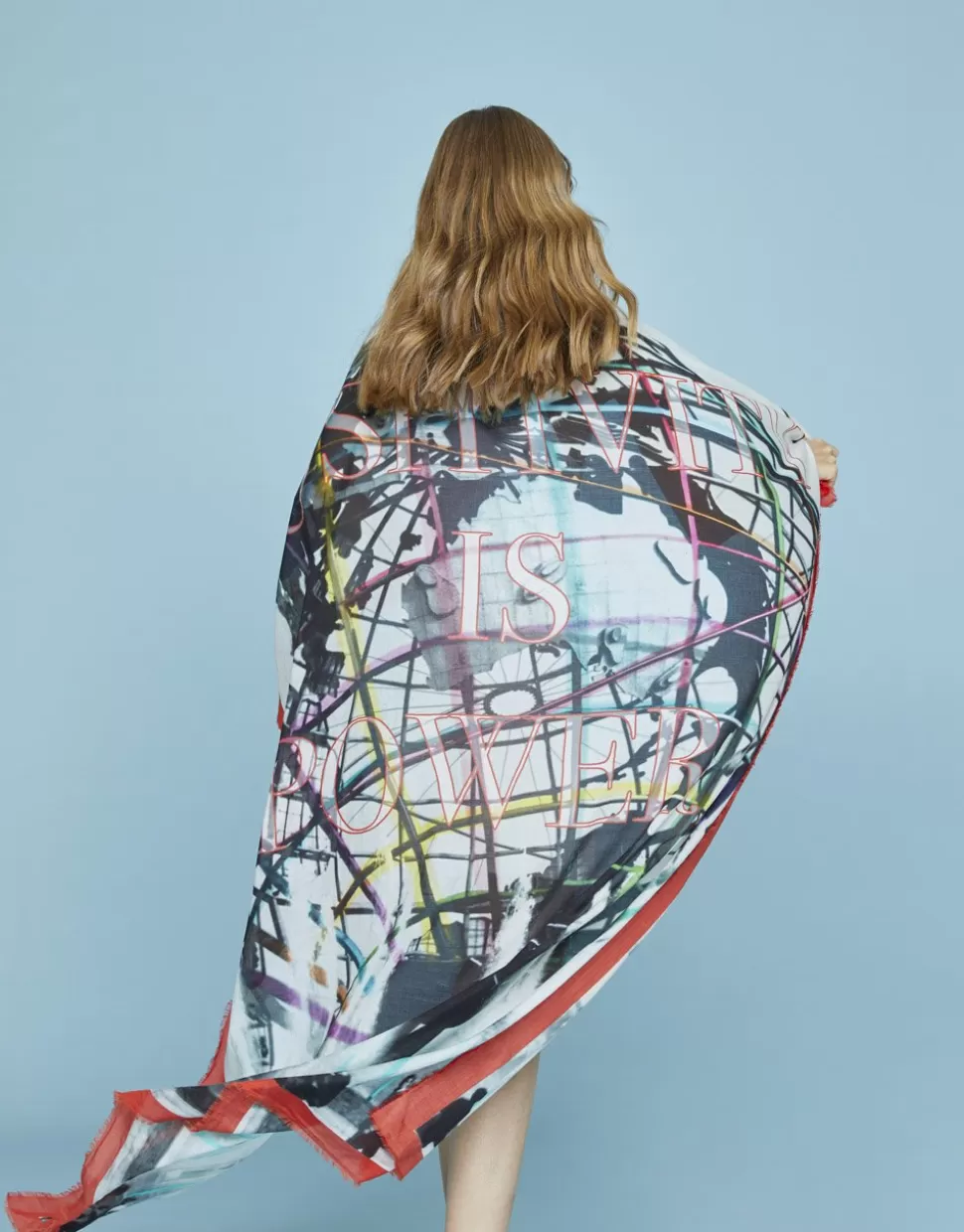 Faliero Sarti Sciarpe>Stola In Collaborazione Con The New York Public Library - Positivity