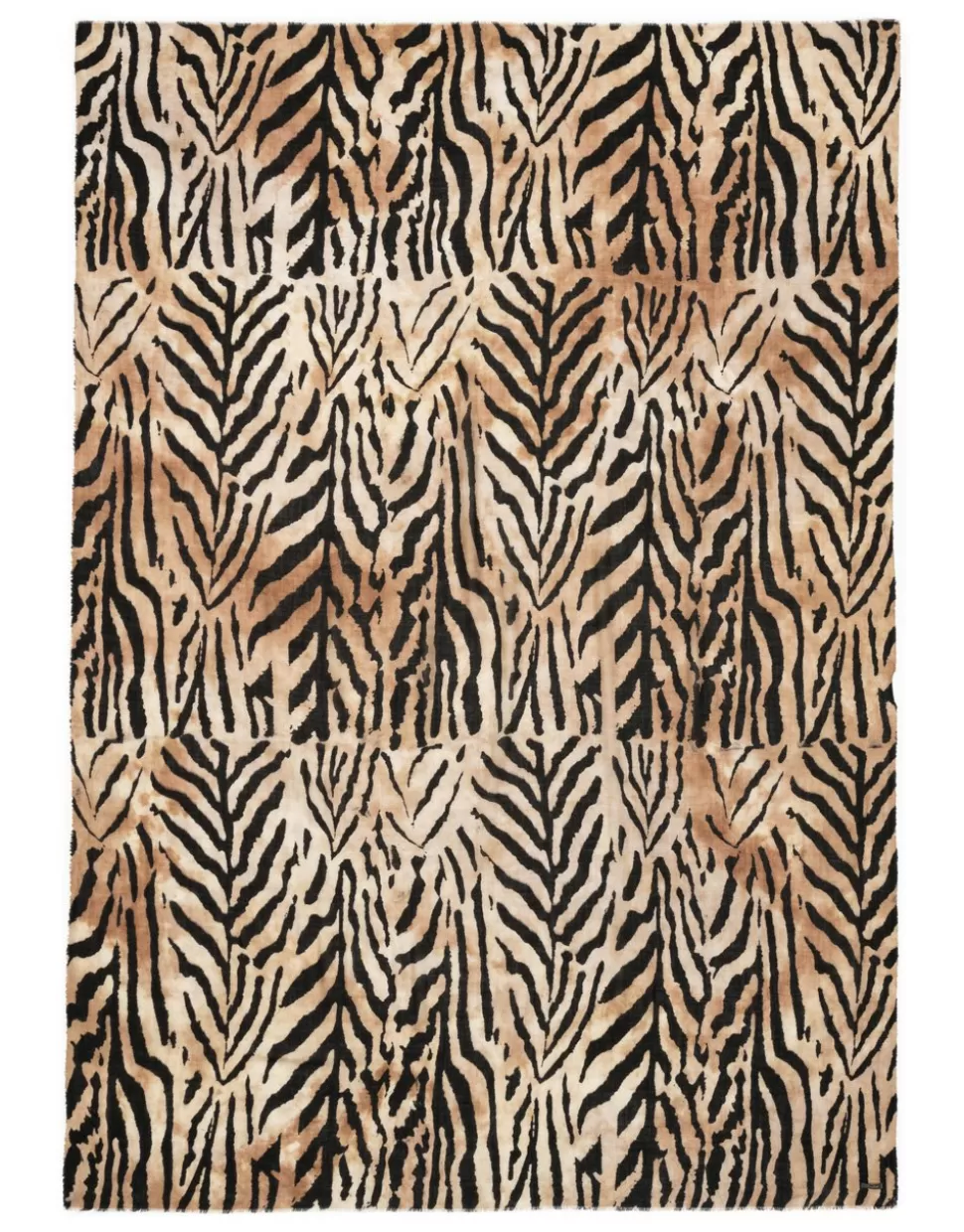 Faliero Sarti Sciarpe>Stola In Misto Lana E Cashmere In Stampa Animalier - Zebrina