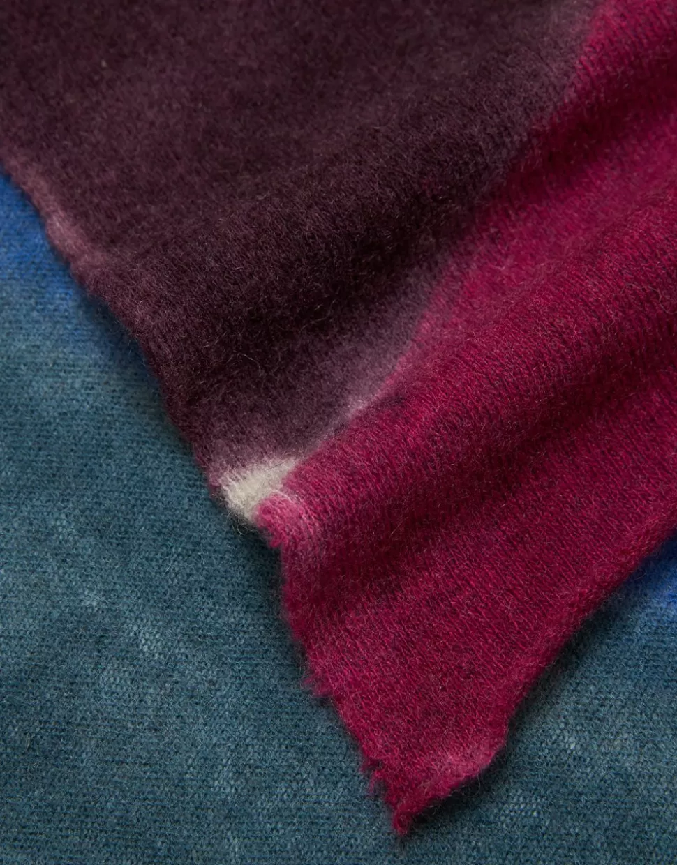 Faliero Sarti Sciarpe>Stola Multicolor In Misto Cashmere E Lana - Rodolfo
